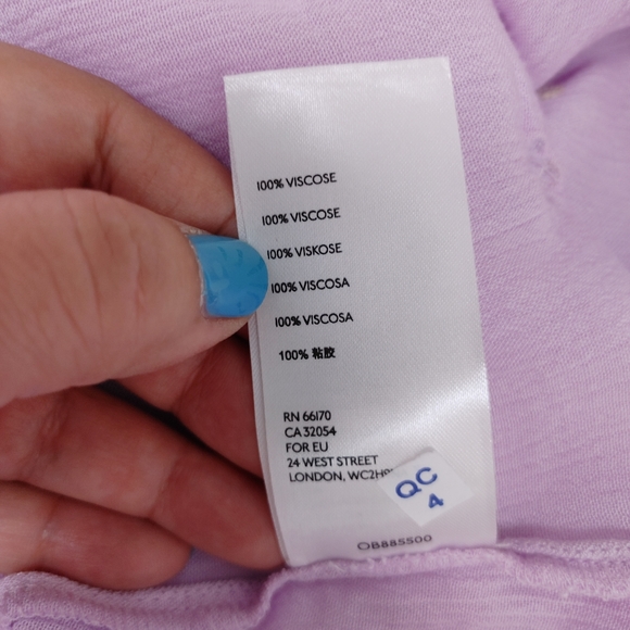 Free People Lilac Blossom Embroidered Dress Size S - Picture 13 of 13